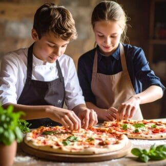 Young Cooks New York Pizzeria July 09, 2025 12:30pm Ages 12-16