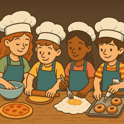 Young Cooks: Culinary Camp February 17, 2026 10:00am-2:00pm
